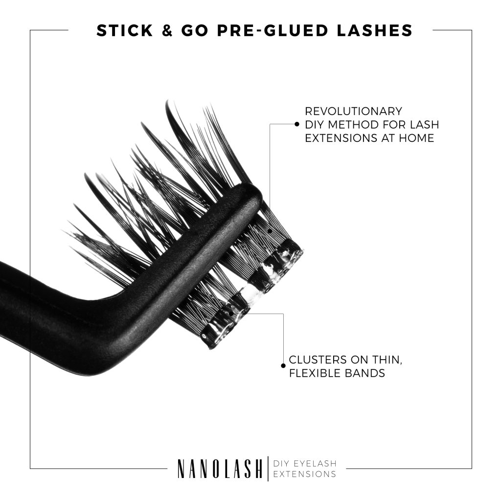 vippe extensions hjemme nanolash