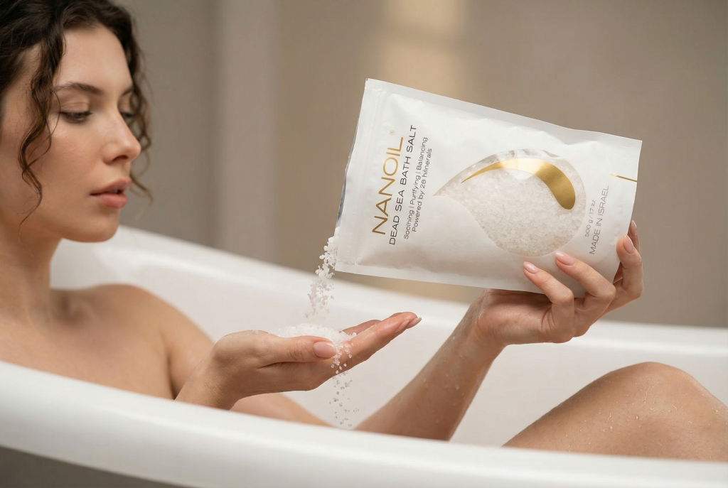 nanoil badesalt fra det døde hav